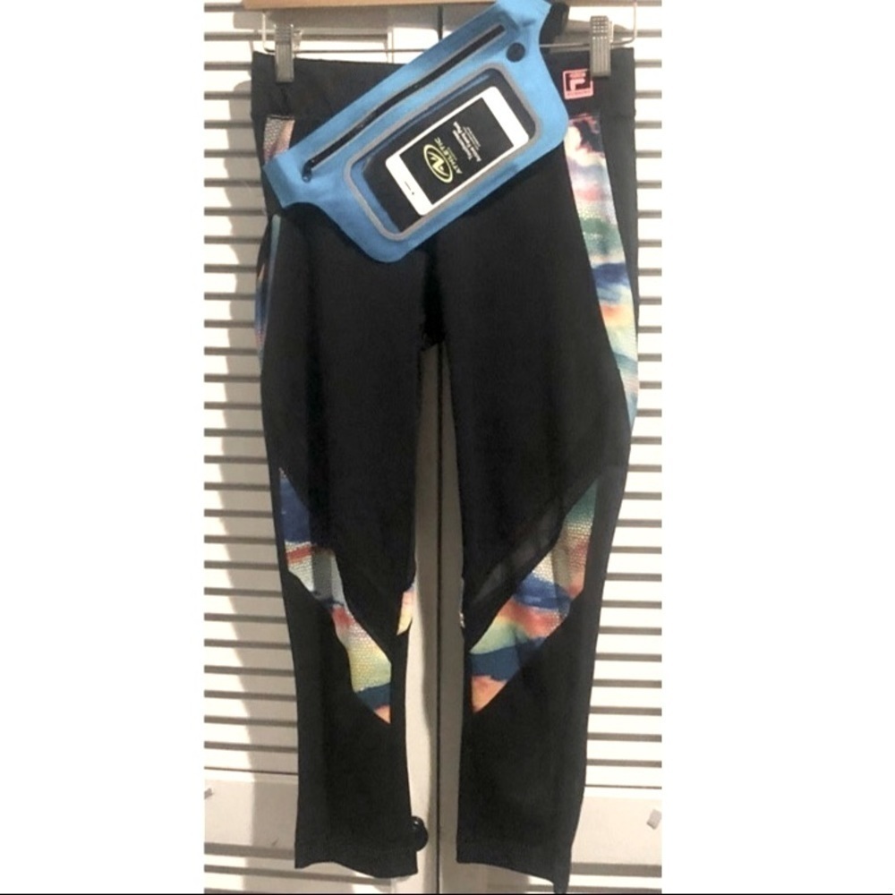 Fila Capri leggings XS and new Fanny pack